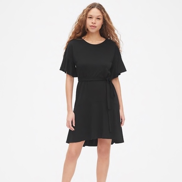 gap flutter sleeve dress